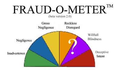 Keep your Fraud-o-meter active and Alert!
