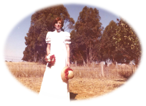 Me on my wedding day February 1976 when Ian Gawler was given 6 weeks life expectancy. 